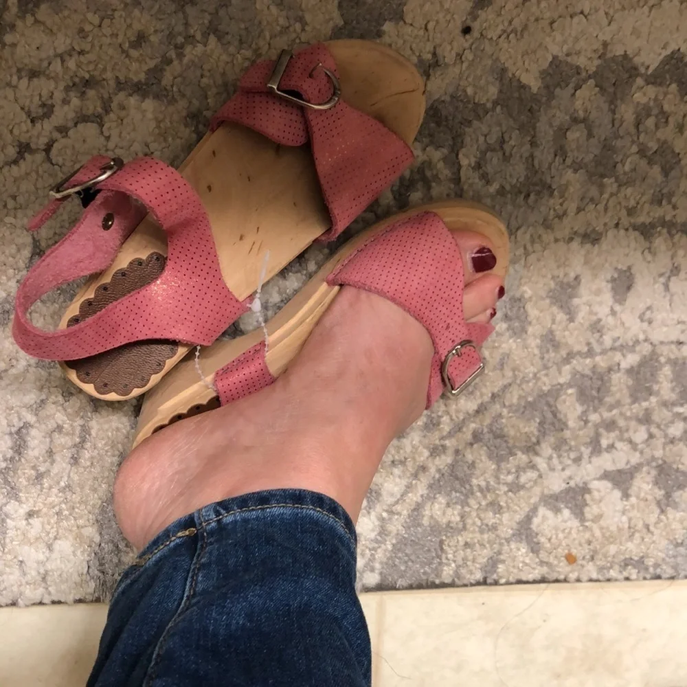 Hanna Andersson Pink Girl Sandals 4